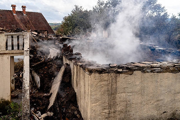 Professional Fire Damage Repair technician working in Hobart, WA